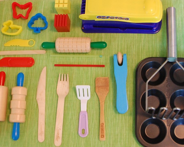 play doh and cutters set